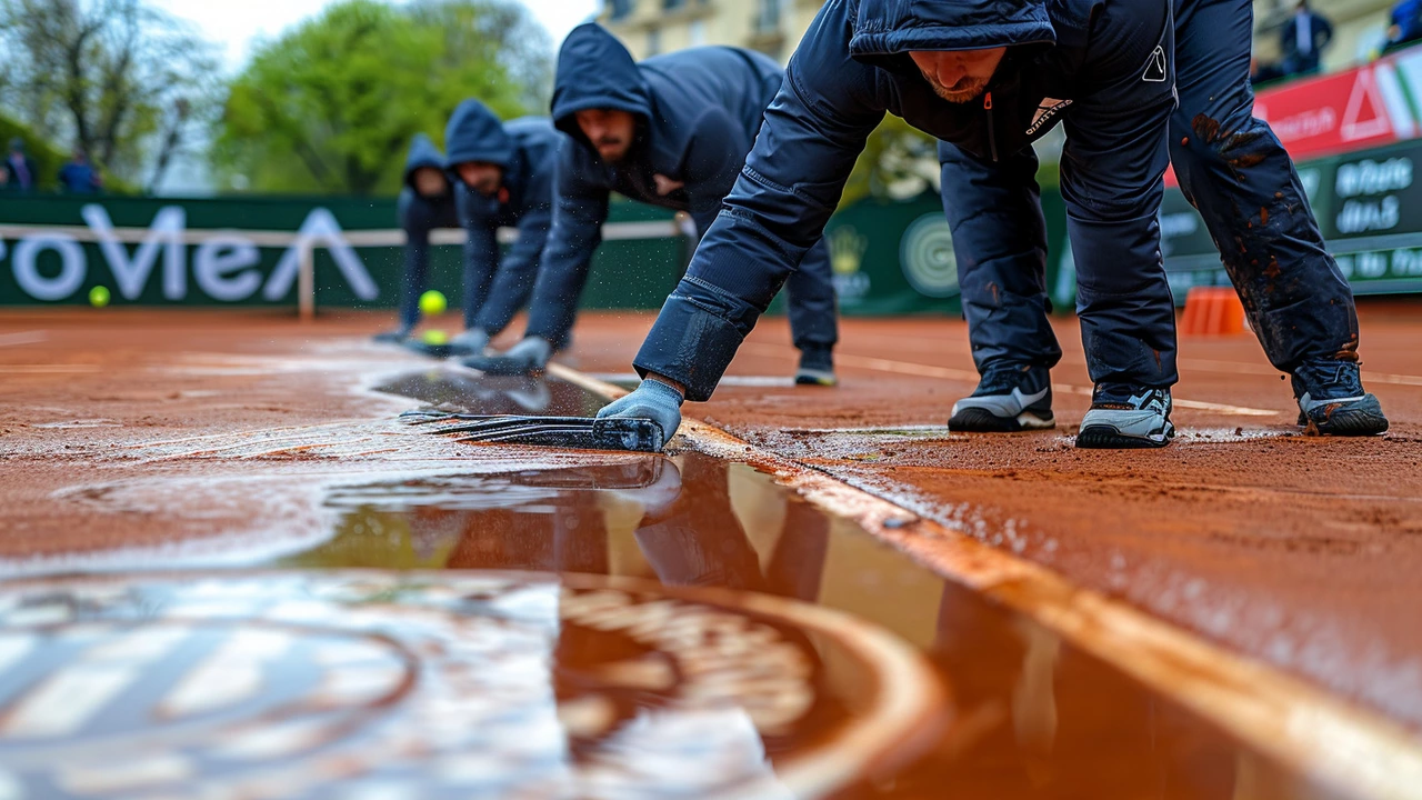 Roland Garros 2024: interruzioni per pioggia, Arnaldi e Sonego sospesi